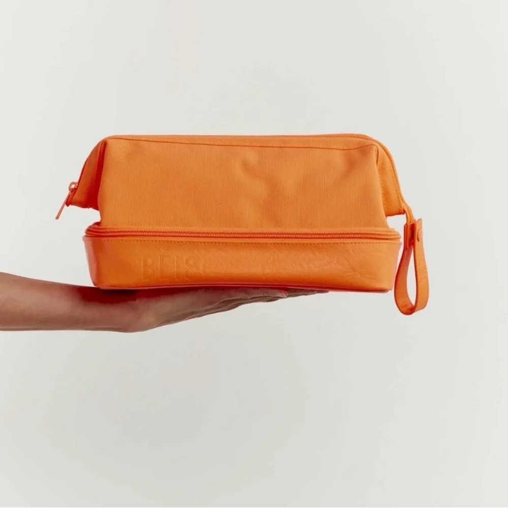 BEIS creamsicle Dopp Kit Toiletry Bag